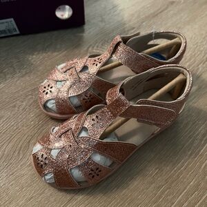 Pediped Rose Gold Pink Sandals for Stylish Comfort